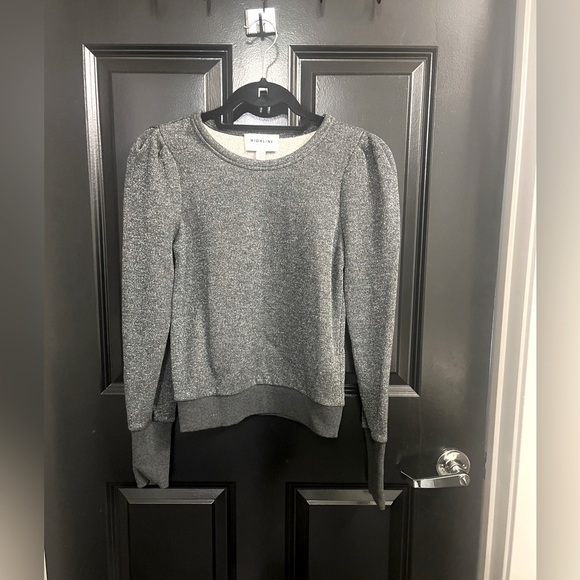 Like New Highline Metallic Gray Sweatshirt. Size XS - Picture 1 of 3